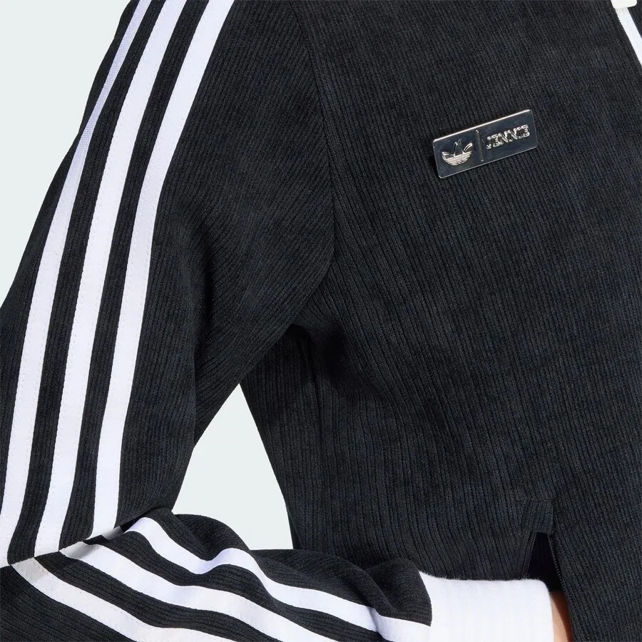 Худи на молнии ADIDAS ORIGINALS 'Adiluna Season 2 x Jennie' черного цвета — фото 3
