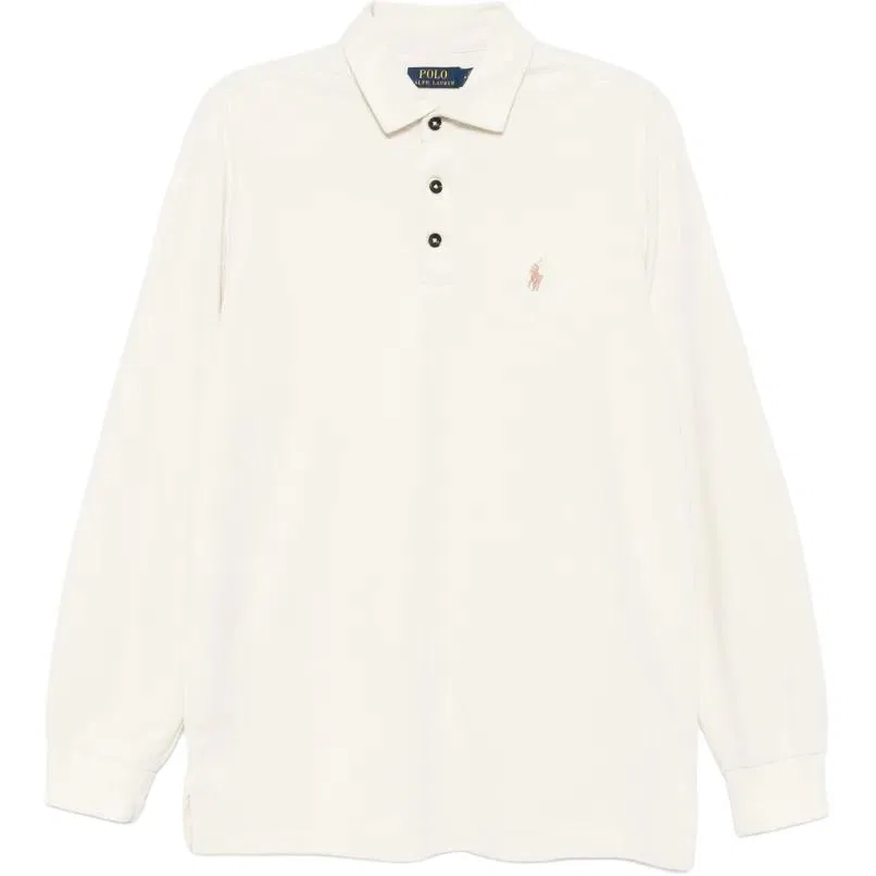 Мужское поло Polo Ralph Lauren, Cream