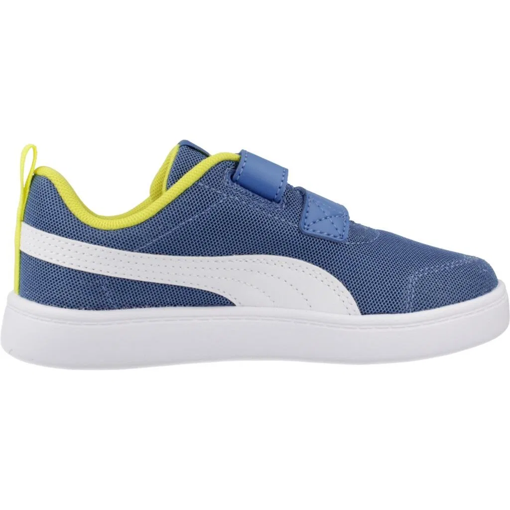 Детские кроссовки Puma 371758-07, Синий — фото 4