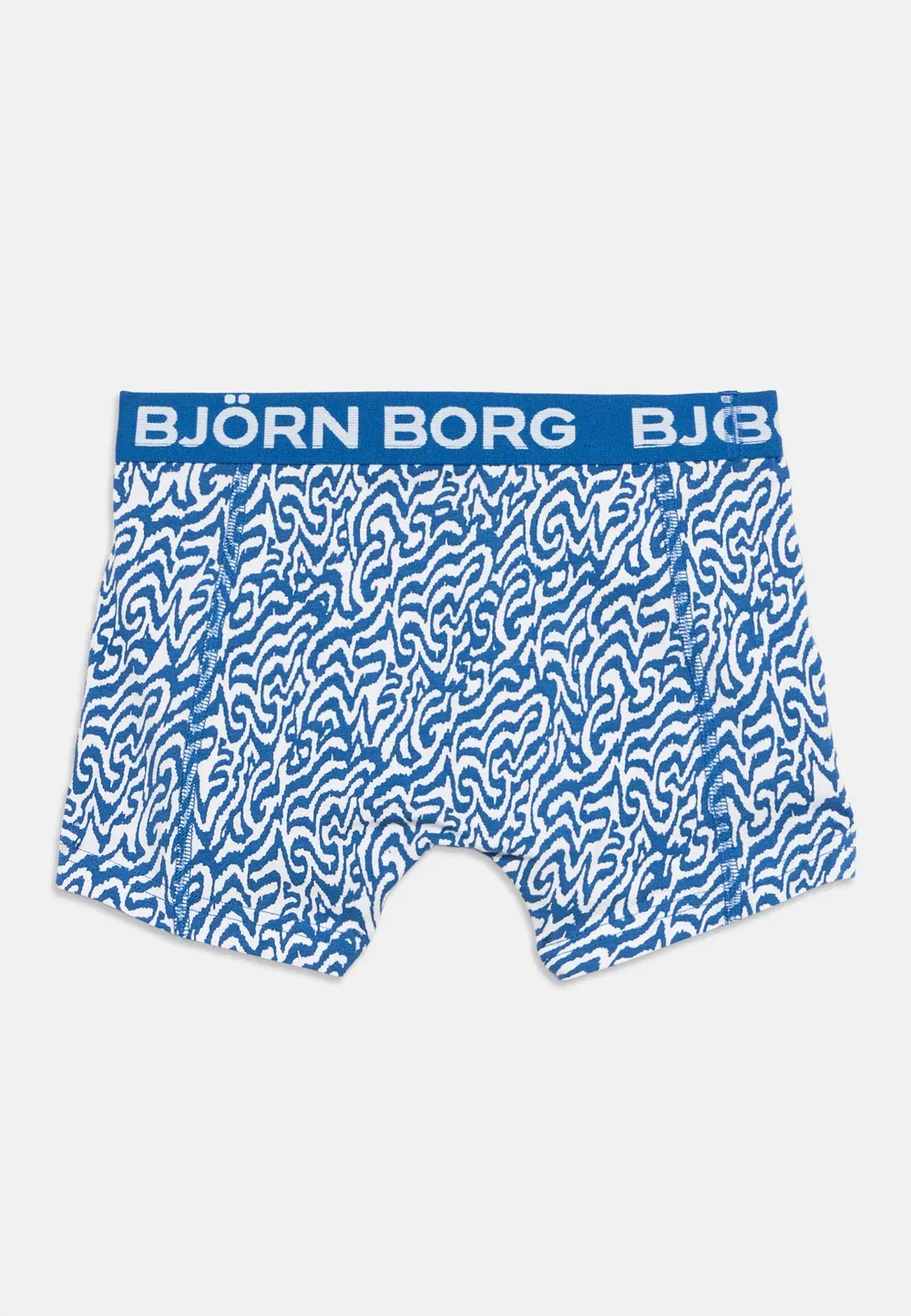 Комплект из 3 боксерских трусов Björn Borg, Black/Blue/Light Blue — фото 2