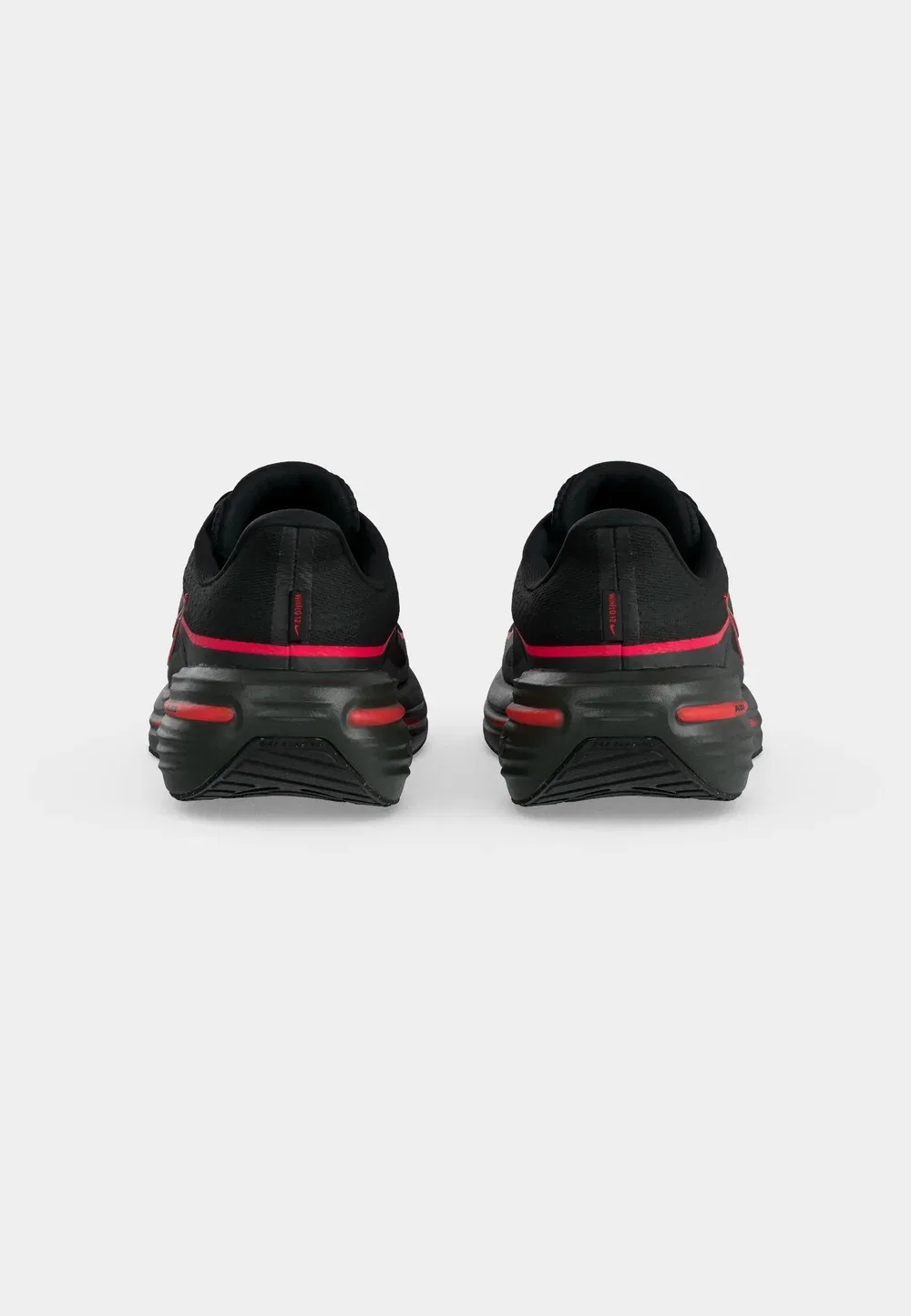 Кроссовки Air Winflo 12 унисекс для бега по улицам Nike Performance, Black/Red Orbit/Dark Smoke Grey/University Red — фото 4