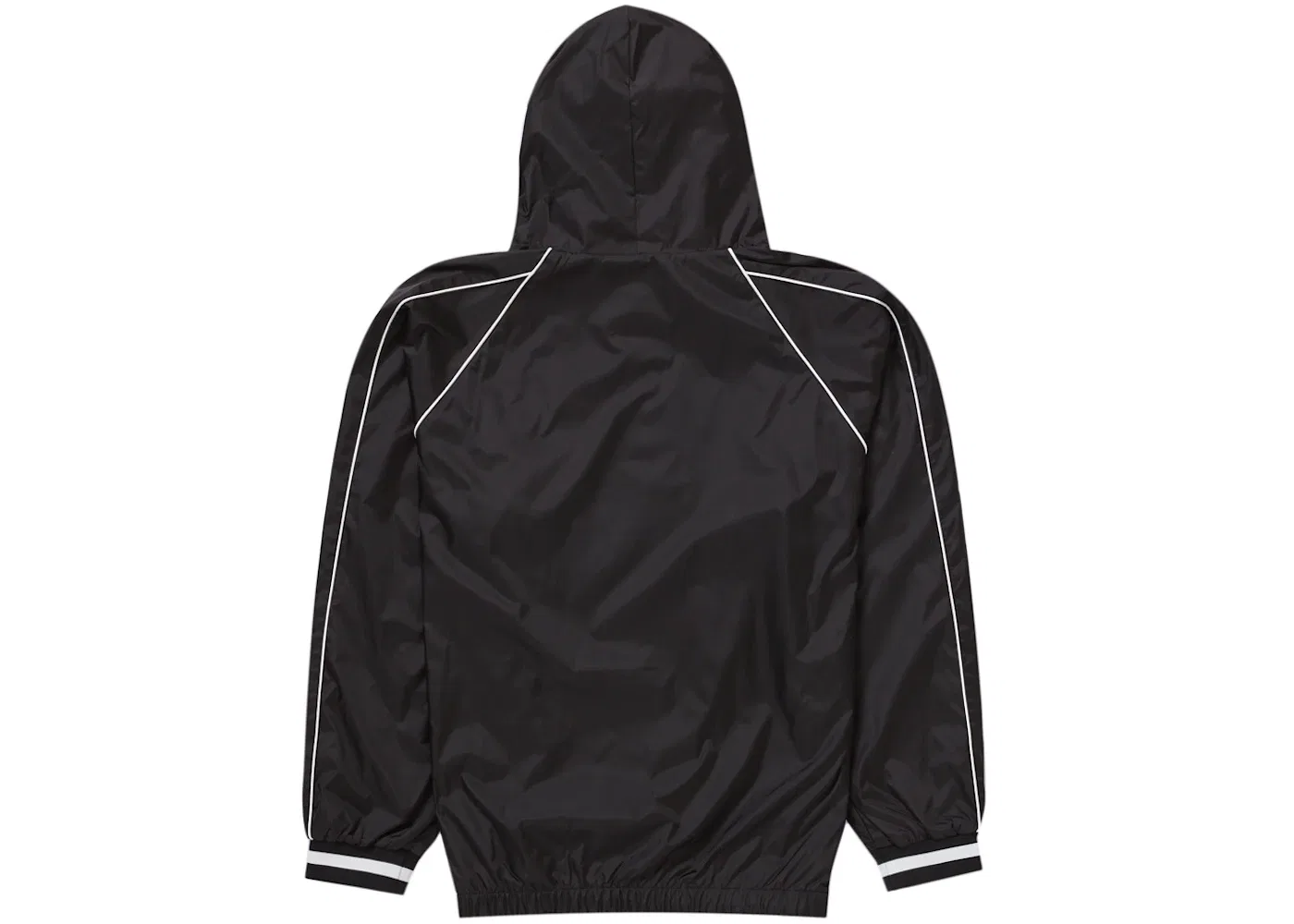 Мужская худи Supreme Hooded Warm Up Pullover, Black — фото 2