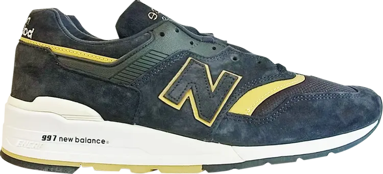 

Кроссовки New Balance 997 Made in USA 'Blue Gold', синий