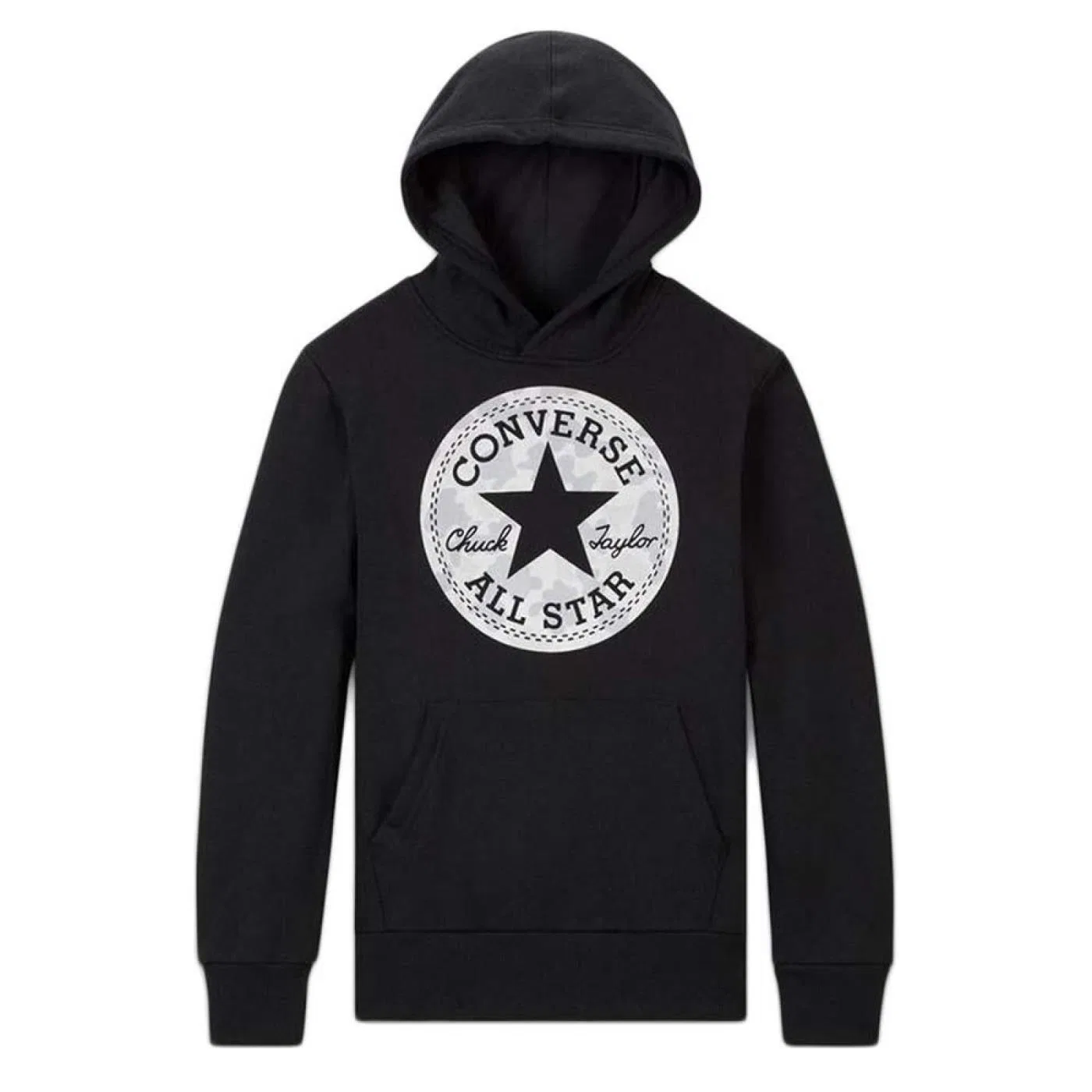 Детское худи с капюшоном Chuck Patch Converse, Schwarz