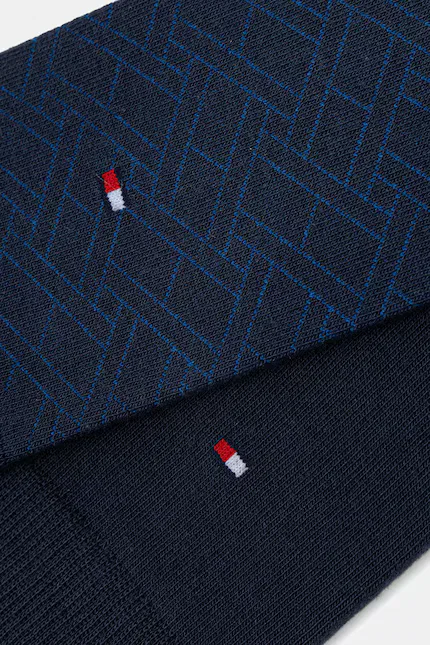 Носки 2 шт эластичные Tommy Hilfiger, темно-синий — фото 2