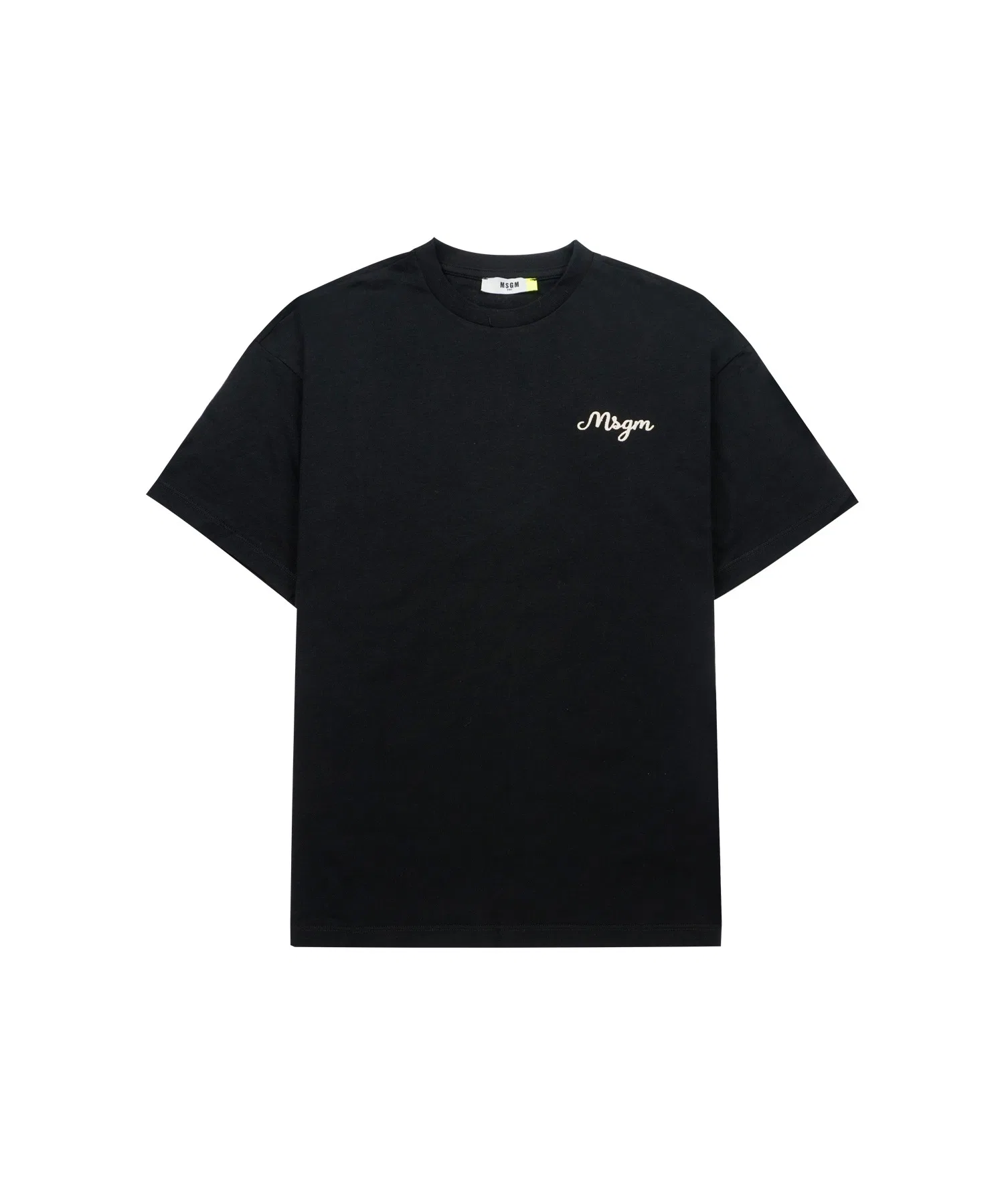 Детская футболка MSGM KIDS MSGM MILANO ラバーロゴ Tシャツ
