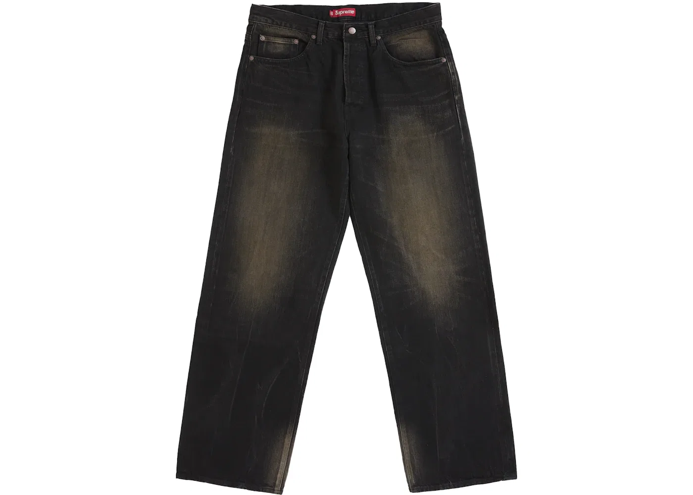 Мужские джинсы свободного кроя Supreme Jean (FW25), Washed Black