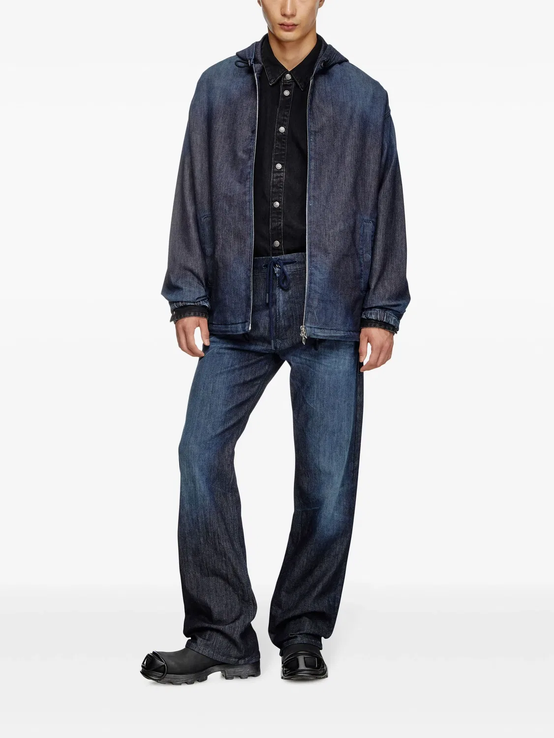 Diesel Джинсы D-Reel Joggjeans 09L11 синие — фото 3