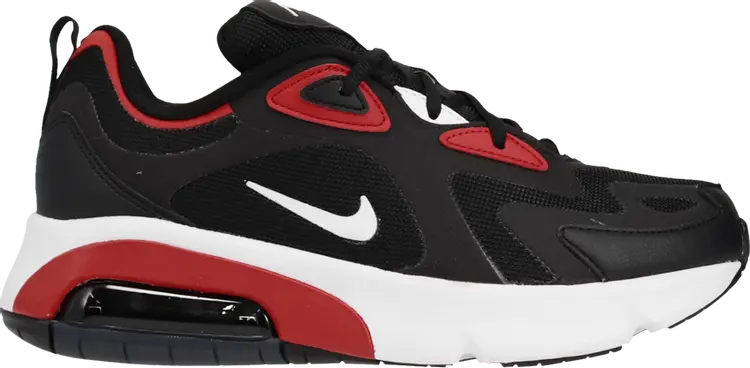 

Кроссовки Nike Air Max 200 GS 'University Red', черный