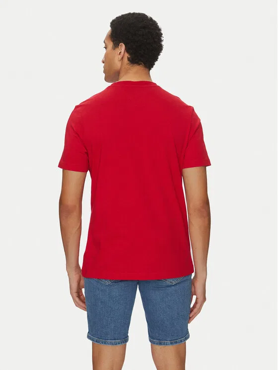 Футболка regular fit Flag Box Tommy Hilfiger, красный — фото 3