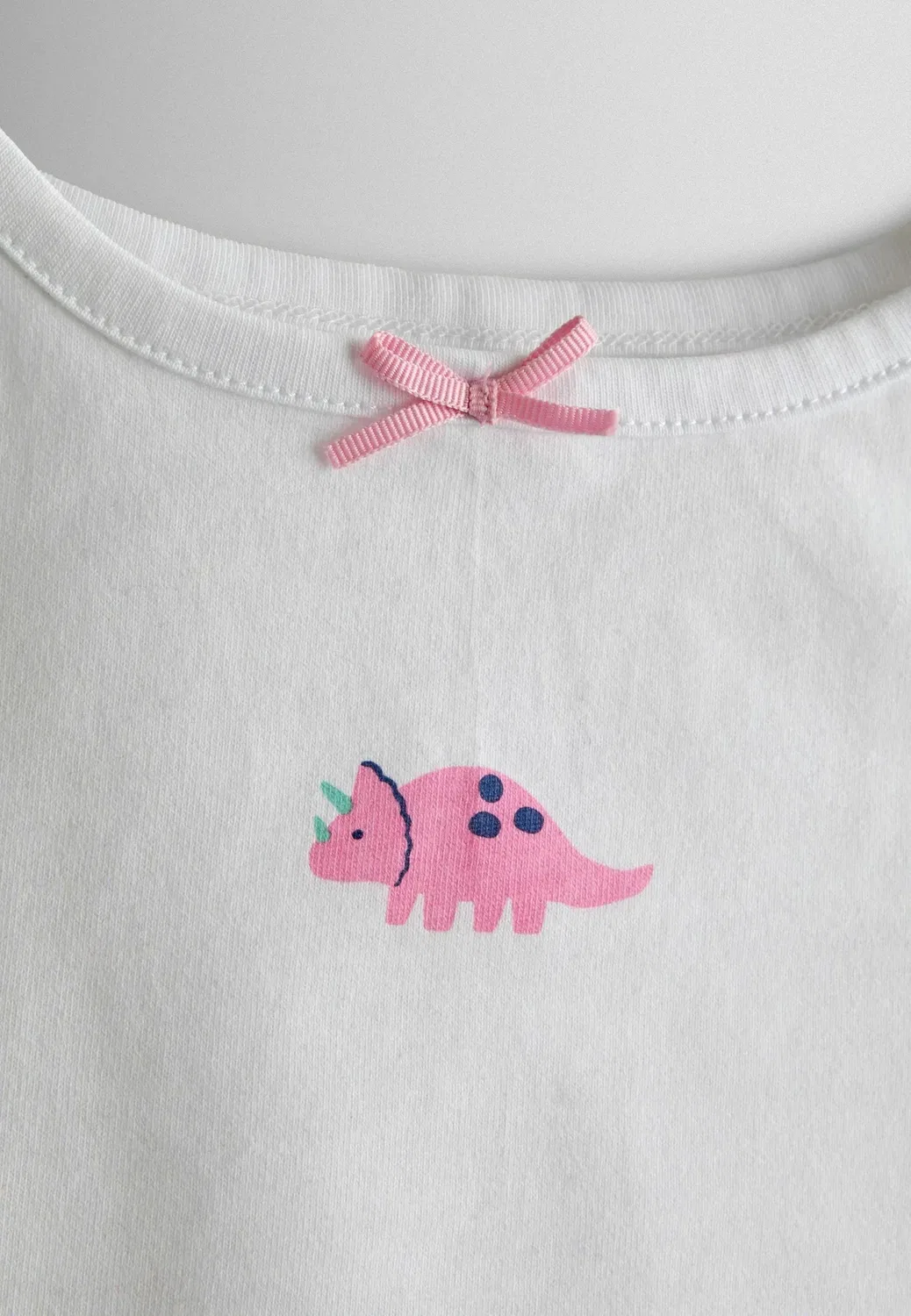Жилеты стандартного кроя, комплект из 3 штук Jojo Maman Bébé, Pink Dino — фото 3