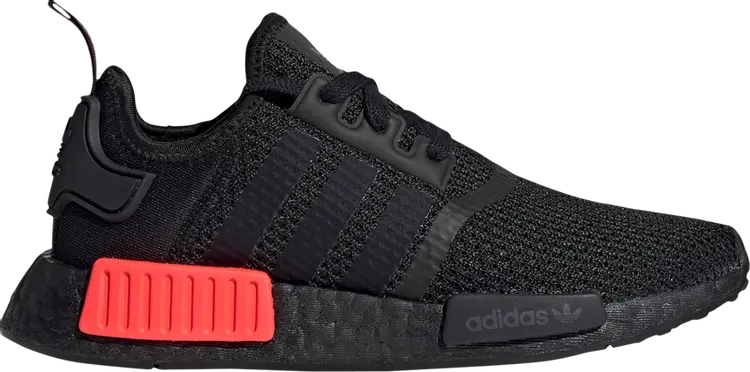 

Кроссовки Adidas NMD_R1 J 'Black Solar Red', черный