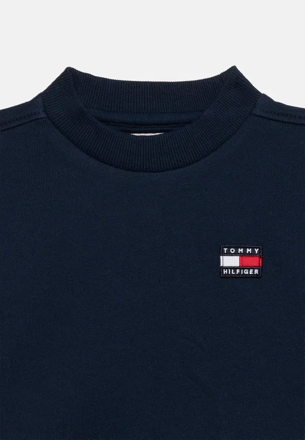 Худи из хлопка Tommy Hilfiger, темно-синий — фото 3