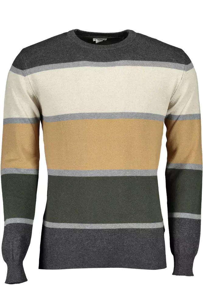 

Бежевая шерстяная мужская рубашка U.S. Polo Assn.
