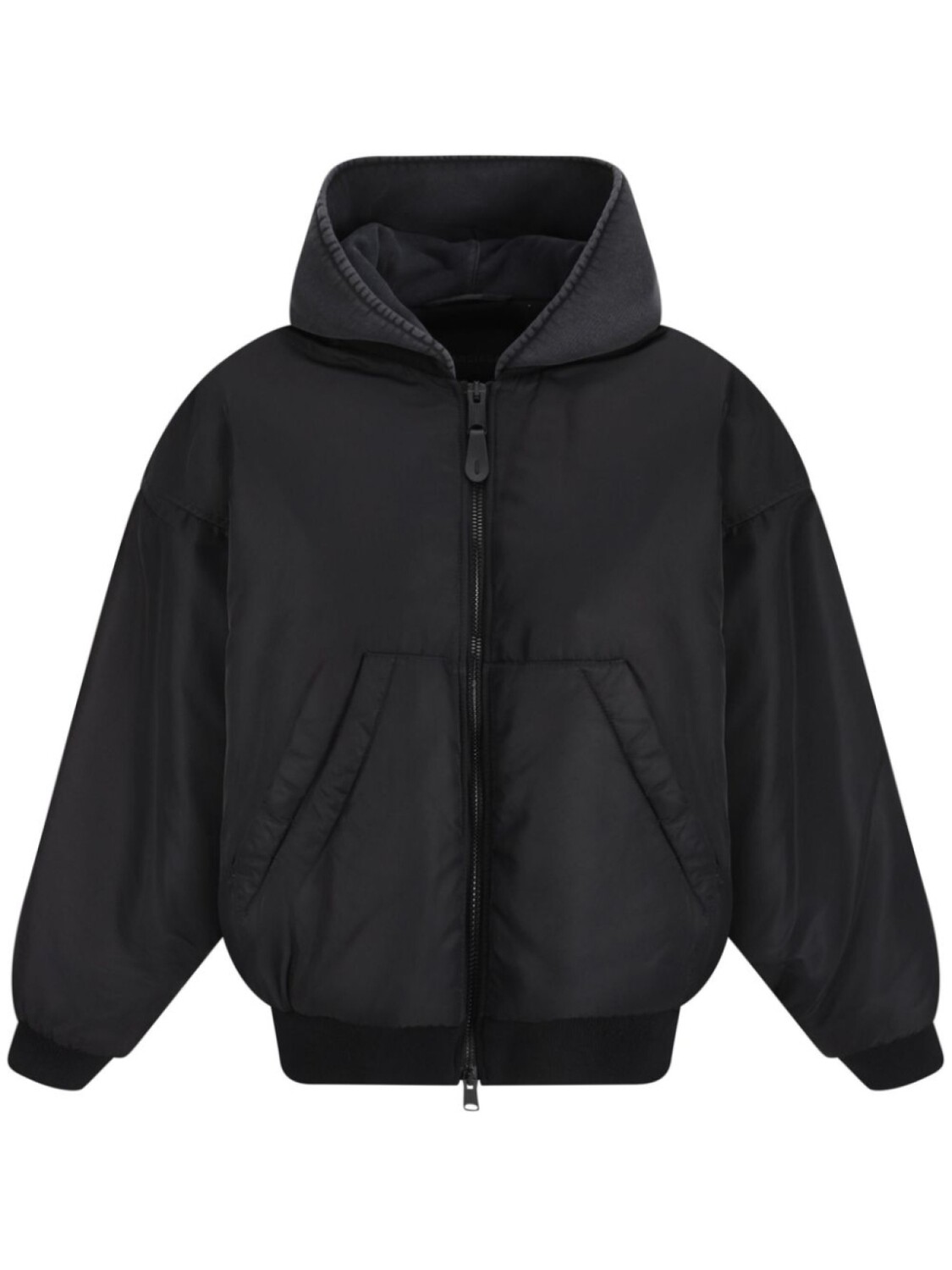 

Balenciaga бомбер с капюшоном, черный
