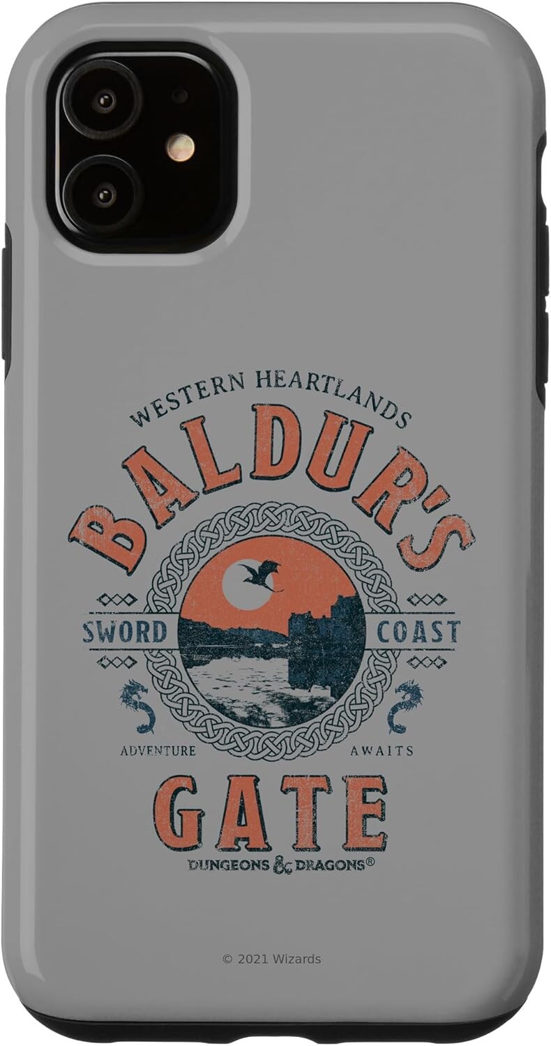 

Чехол для iPhone 11 Dungeons & Dragons Adventure Baldur's Gate