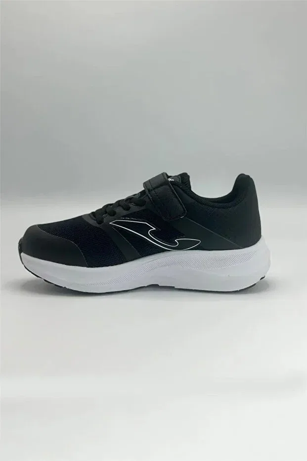 Детские кроссовки для девочек с принтом Jelits2431V Elite Jr Joma, Black — фото 2