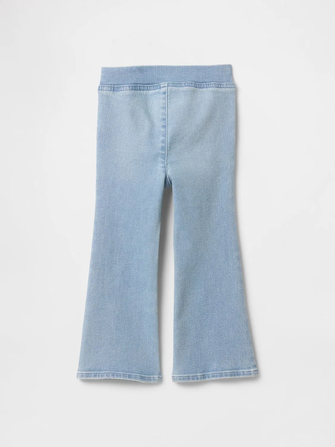 Джинсы-леггинсы клеш Gap Light Blue, джинсовые, для мальчиков — фото 2