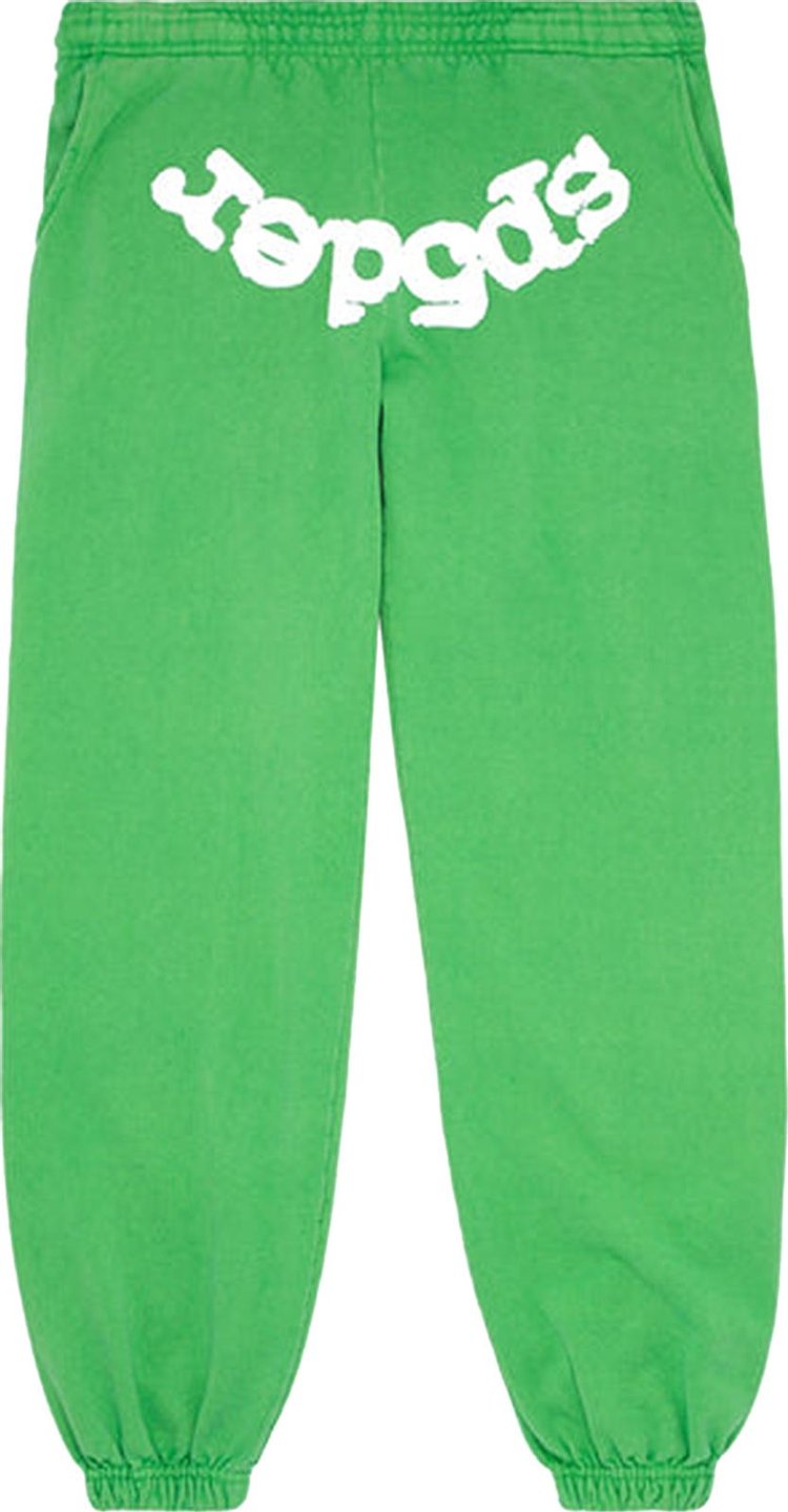 Спортивные брюки Sp5der Classic Sweatpant 'Slime Green', зеленый - фото