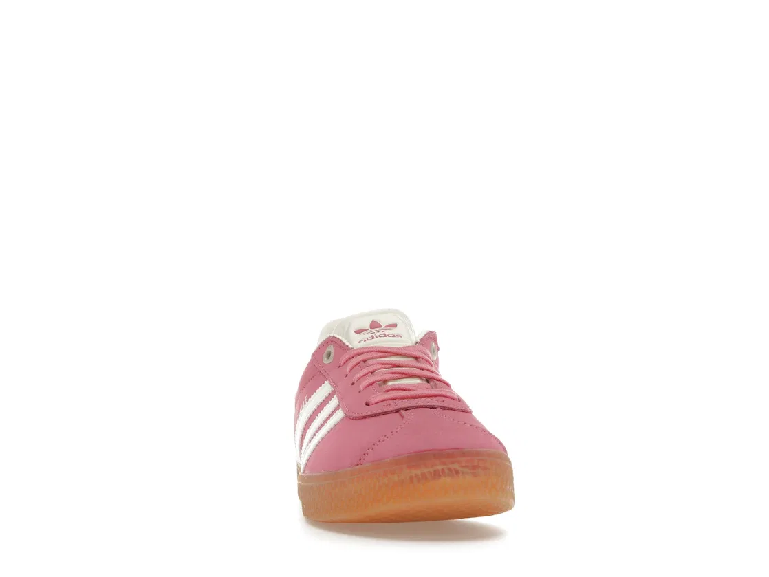 Детские кроссовки с замшевым верхом Adidas Gazelle, Pink Fusion/Ivory — фото 2