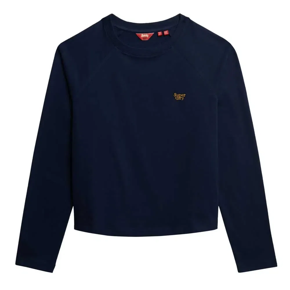 Лонгслив Essential Logo Superdry, синий