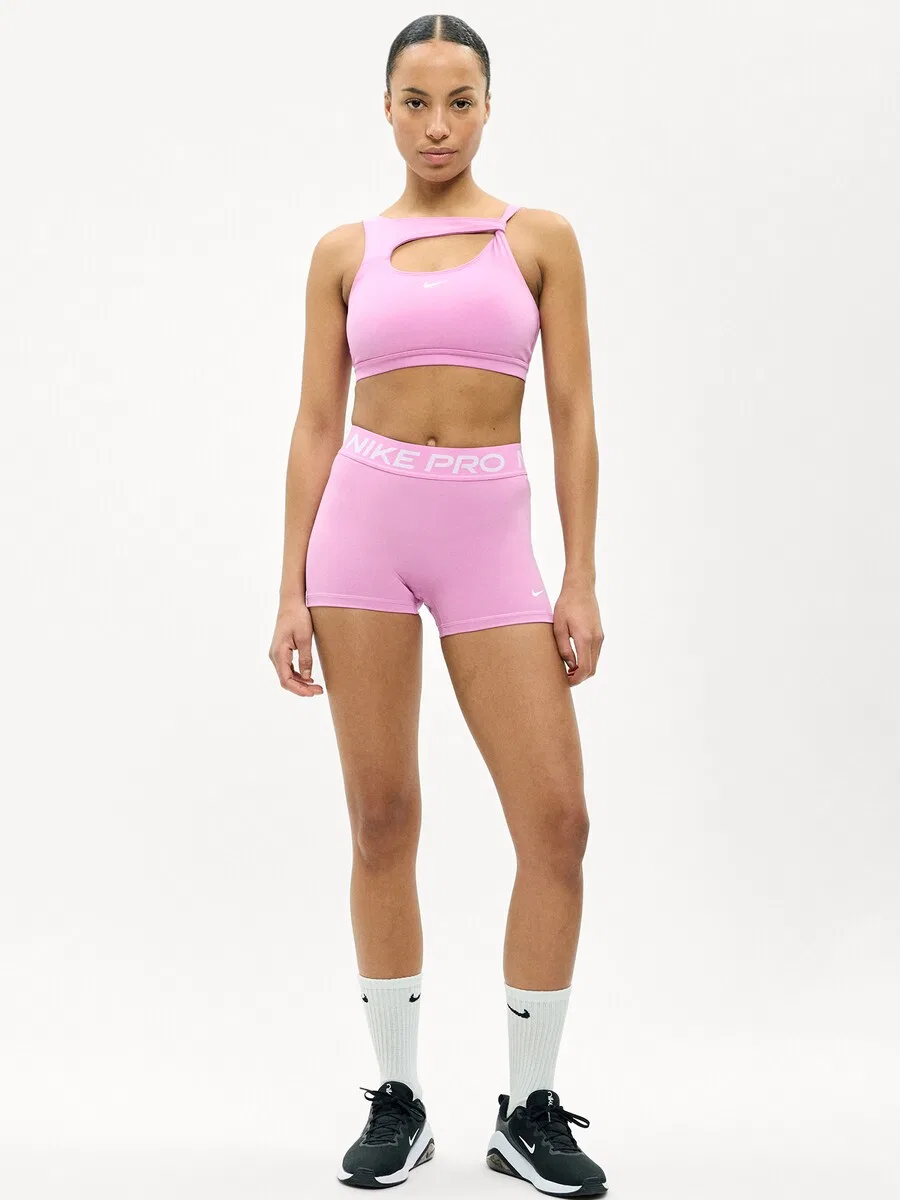 Узкие спортивные шорты NIKE 'NP 365' красного цвета — фото 4