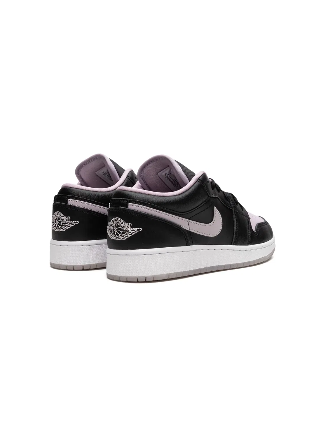 Кроссовки Air Jordan 1 Low в Черном и Лиловом — фото 3