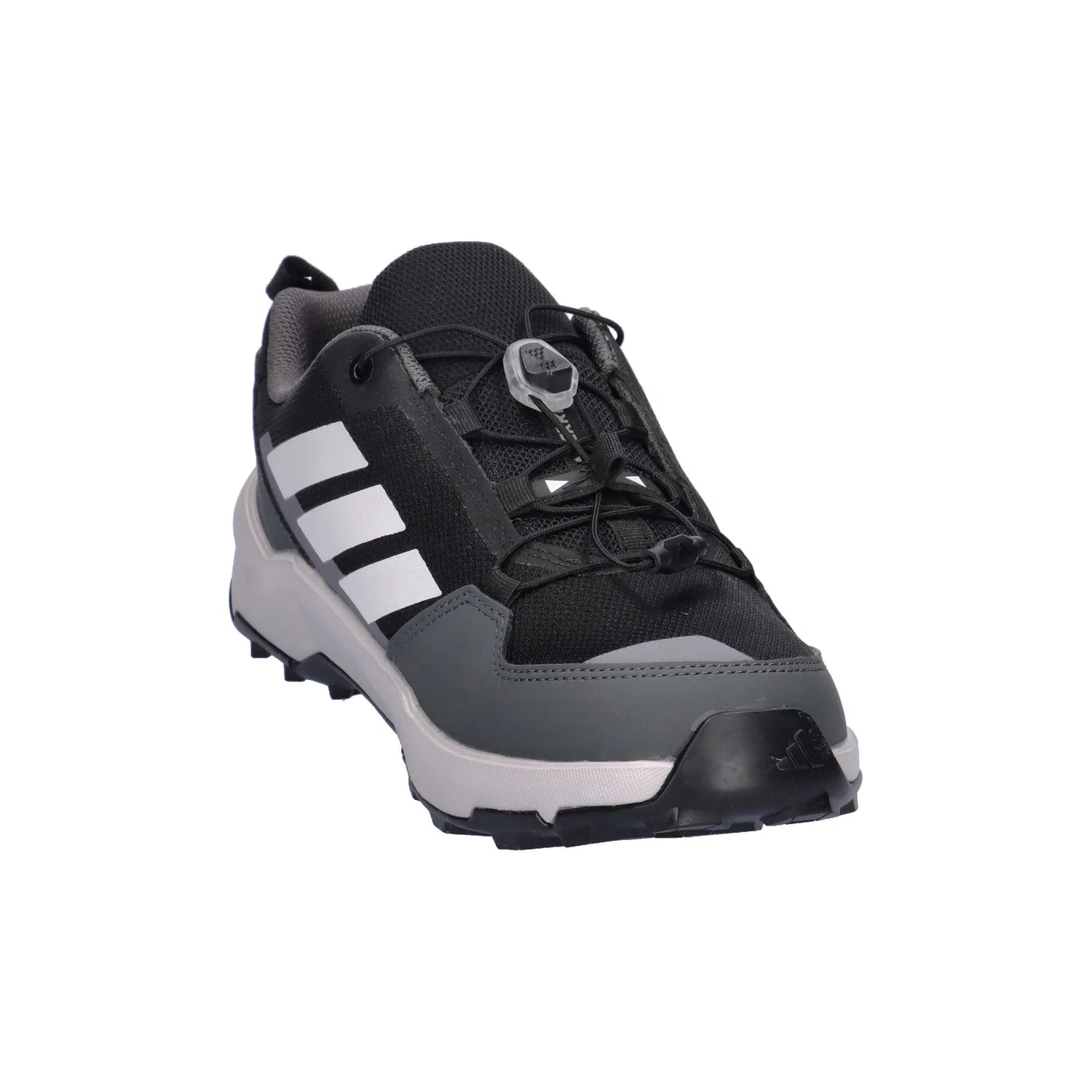 Детские походные ботинки с быстрой шнуровкой AX4S SL K Adidas, Schwarz Grau — фото 2