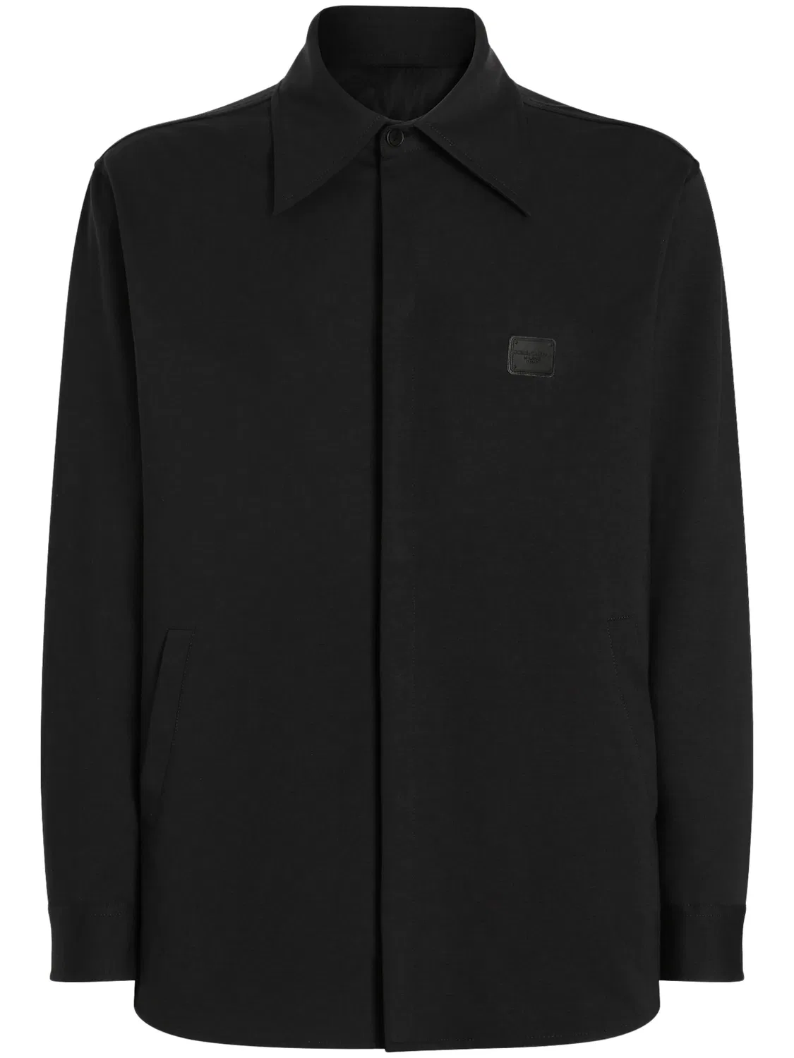 Dolce & Gabbana Рубашечный жакет, черный