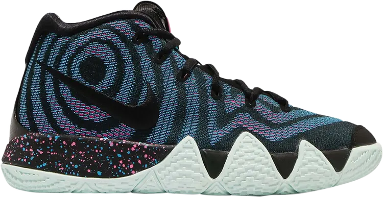 

Кроссовки Nike Kyrie 4 GS '80s', черный