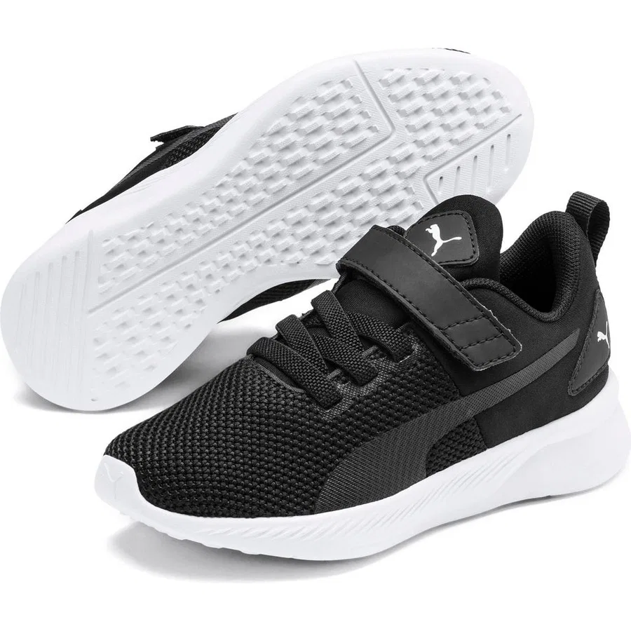 Кроссовки с текстильным верхом Flyer Runner V PS Puma, Черно-белый — фото 2