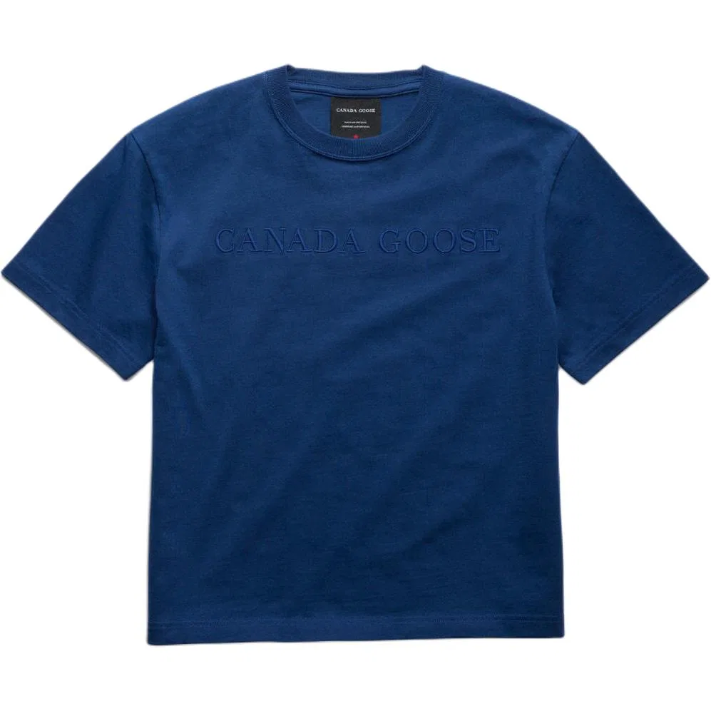 Футболка с круглым вырезом, Summer Collection, Canada Goose, Navy Blue