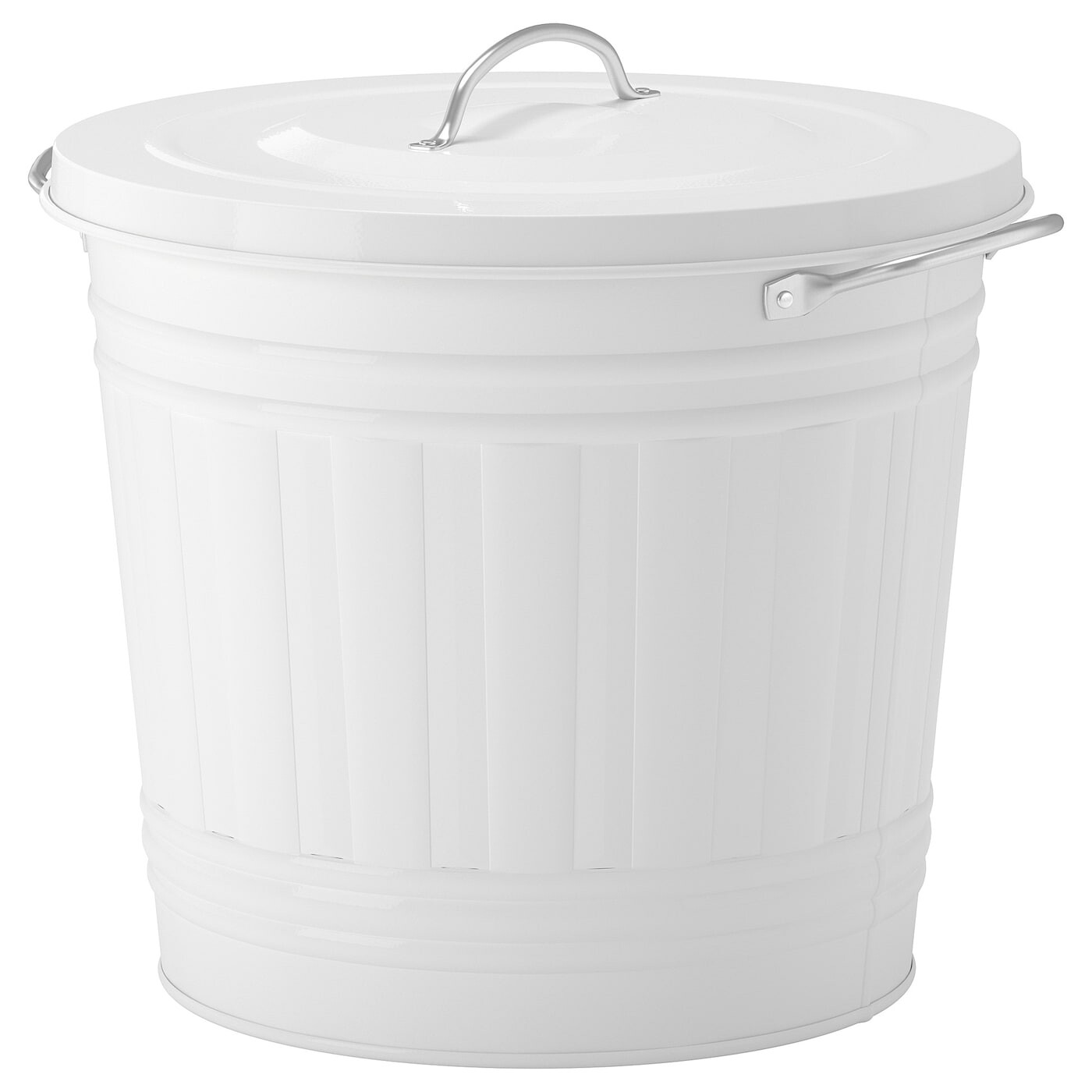 KNODD КНОДД Бочка с крышкой, белая, 16 л IKEA