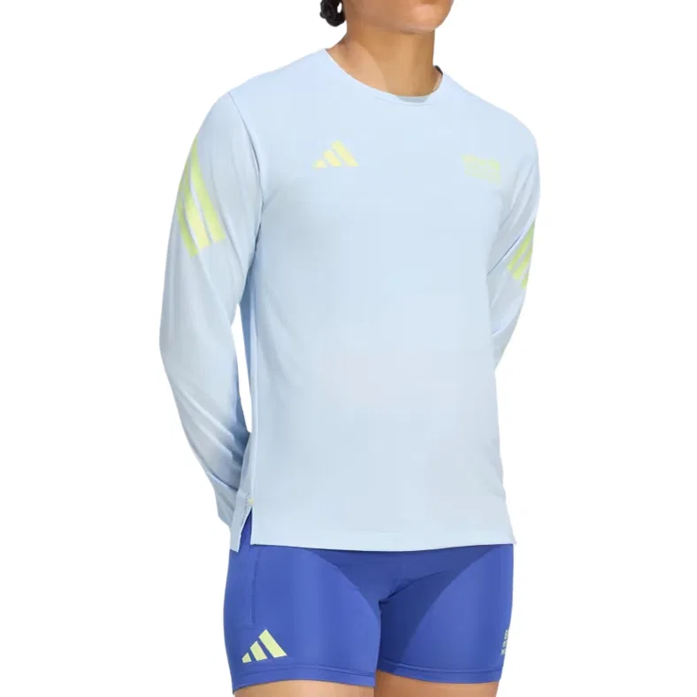 Женская футболка для бега с круглым вырезом Crystal Sky Adidas, Crystal Sky — фото 3
