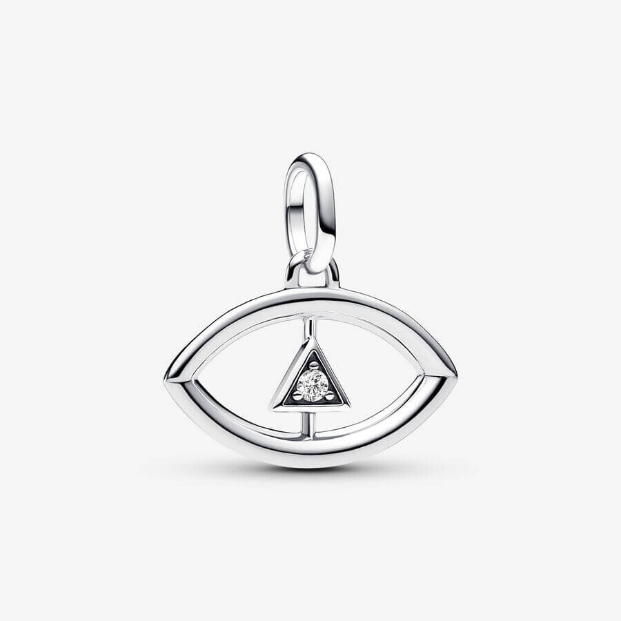 

Шарм-подвеска Pandora ME Evil Eye, серебро/прозрачный