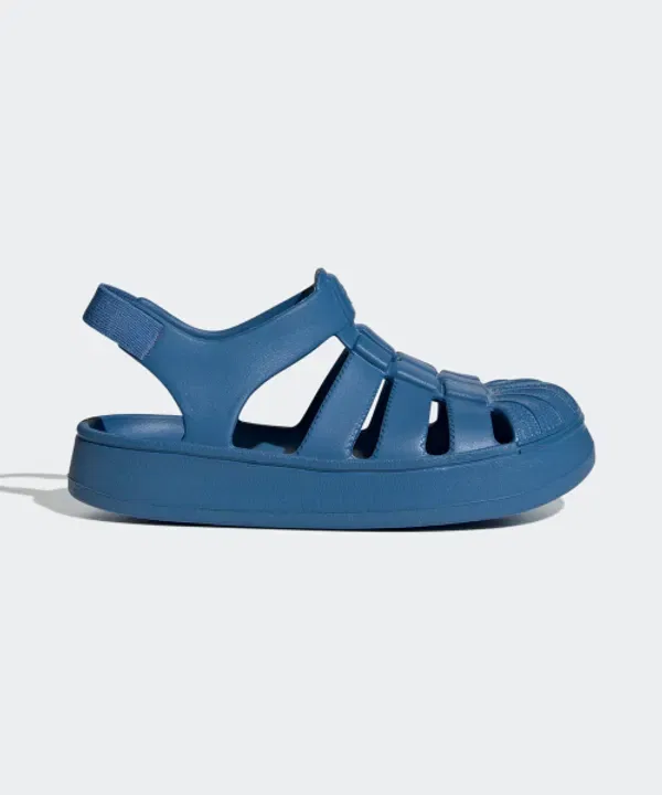 Сандалии детские Superstar, Adidas Kids, синие