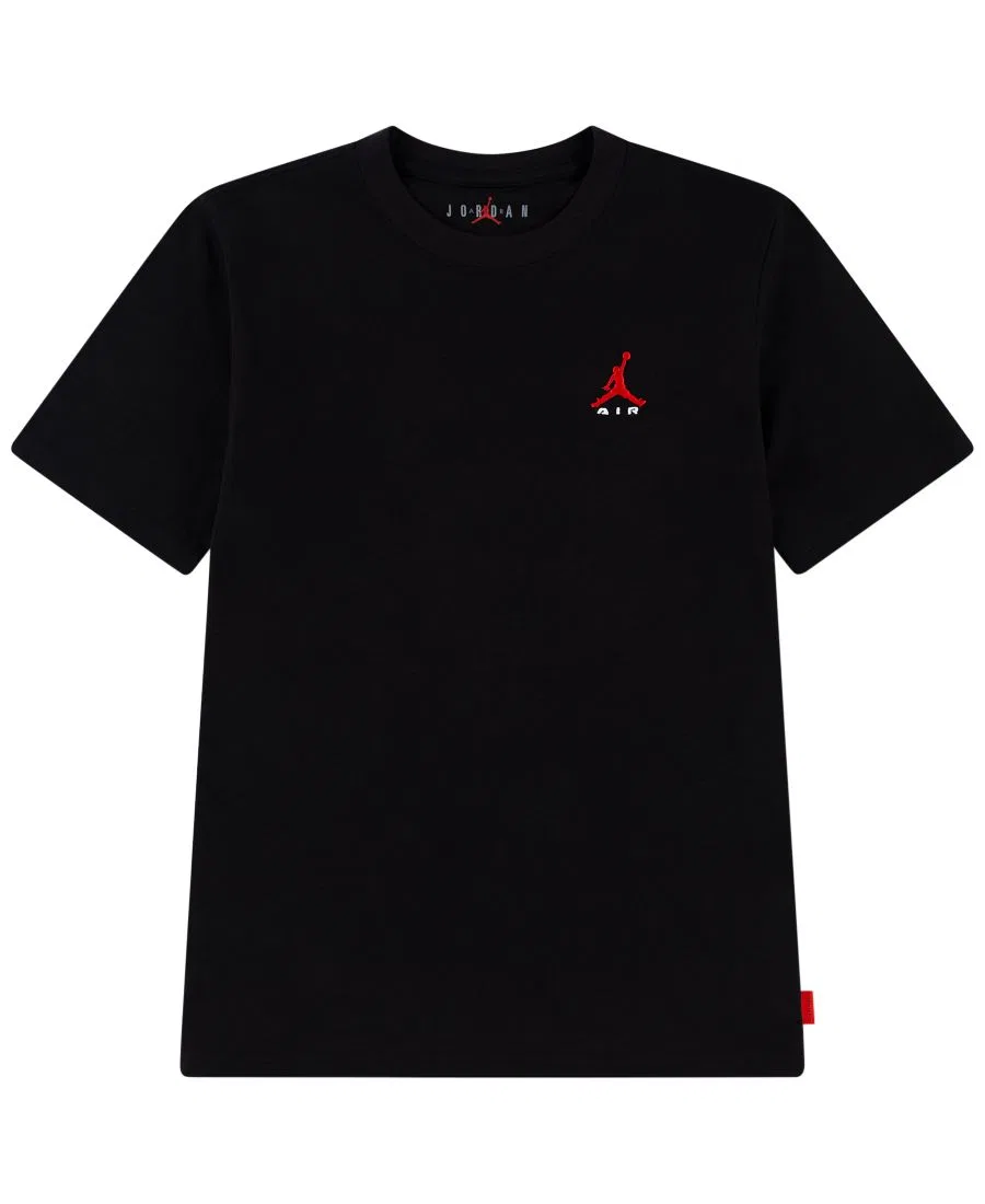 Футболка с коротким рукавом с логотипом Jordan, Black