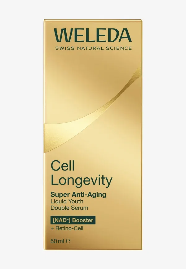 Сыворотка антивозрастная Cell longevity super anti-aging double serum Weleda 50 мл — фото 2