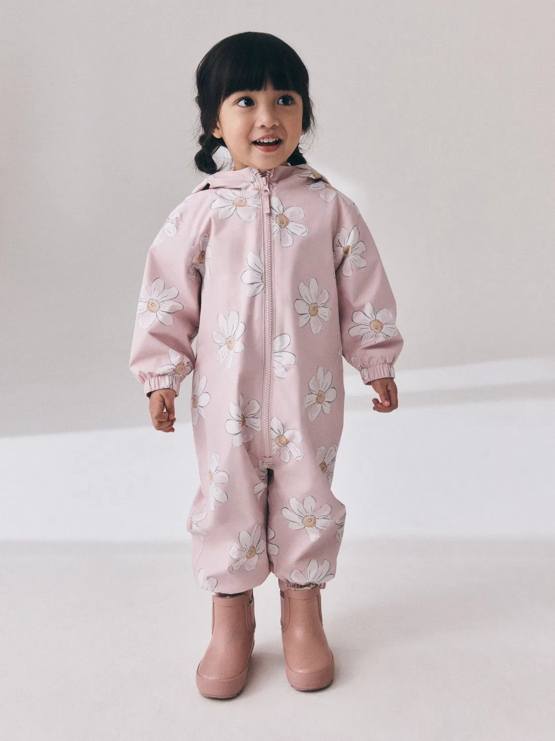Комбинезон для луж Pink Floral Next, розовый