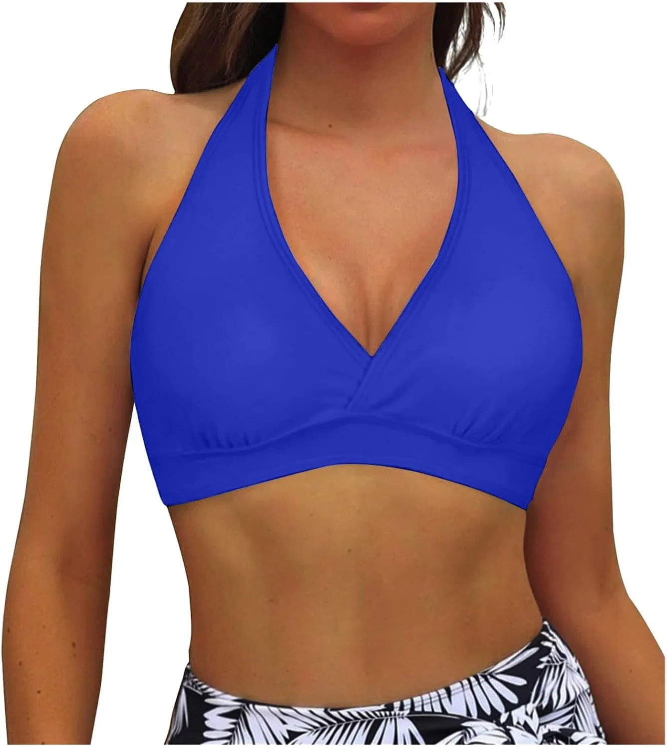 Женский бикини-топ пуш-ап Swimsuit, Blue