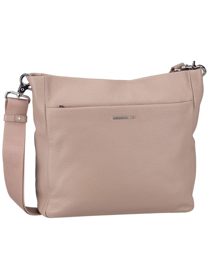 

Mandarina Duck Сумка для тела Bodybag Mellow Leather Large FZT04 в цвете Warm Taupe (бежевый)