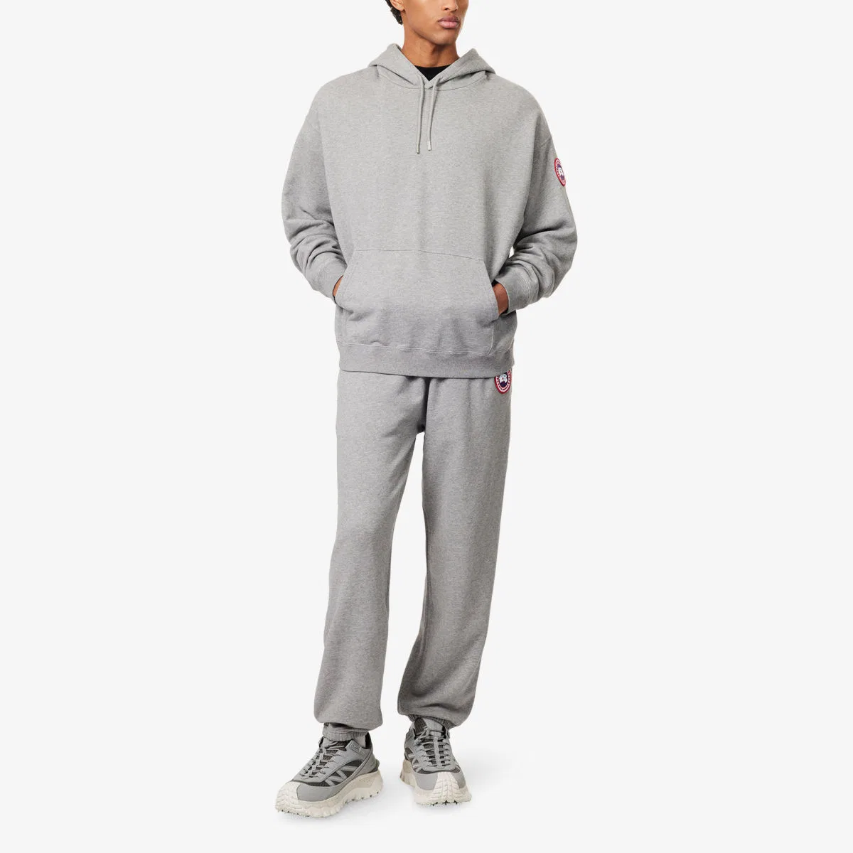 Худи из хлопкового трикотажа с нашивкой бренда Rove Canada Goose — фото 2