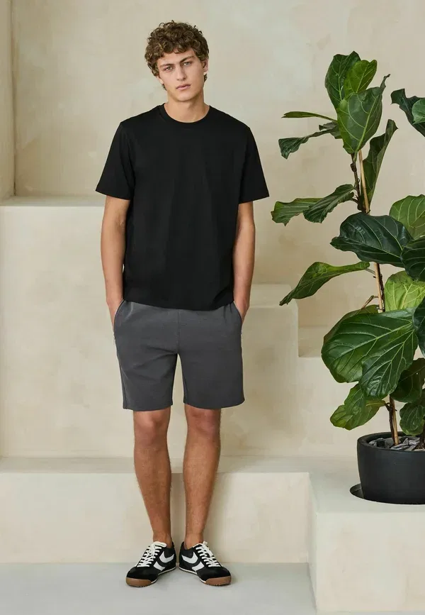 Шорты джерси Regular Fit Next Charcoal grey, серый