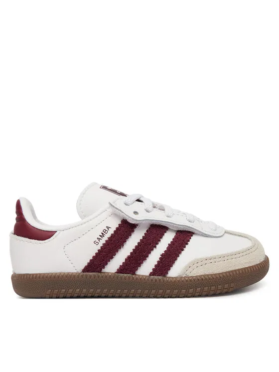 Кроссовки Samba Og Comfort Closure Elastic Lace Adidas, белый