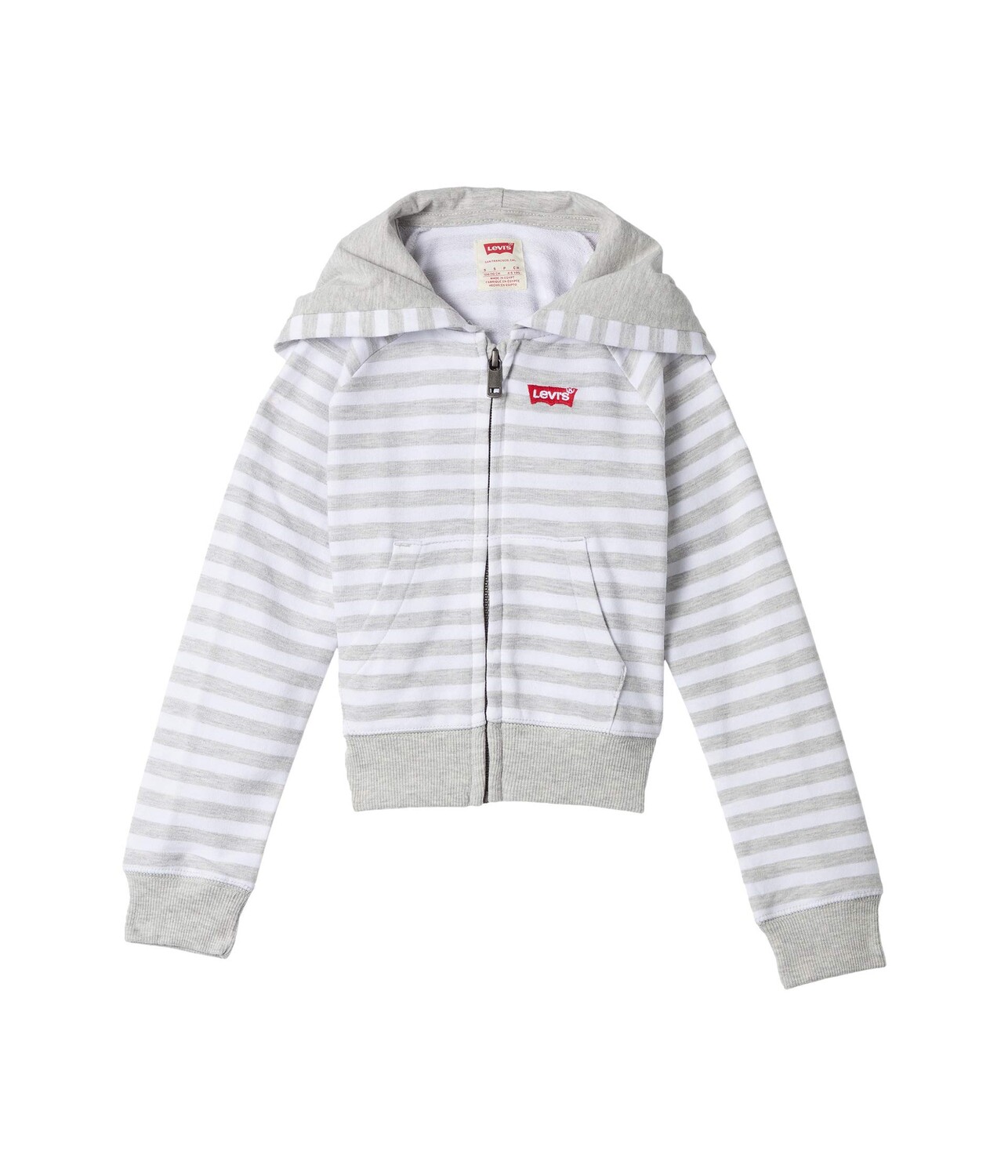 

Худи Levi's Kids, High-Rise Zip-Up Hoodie