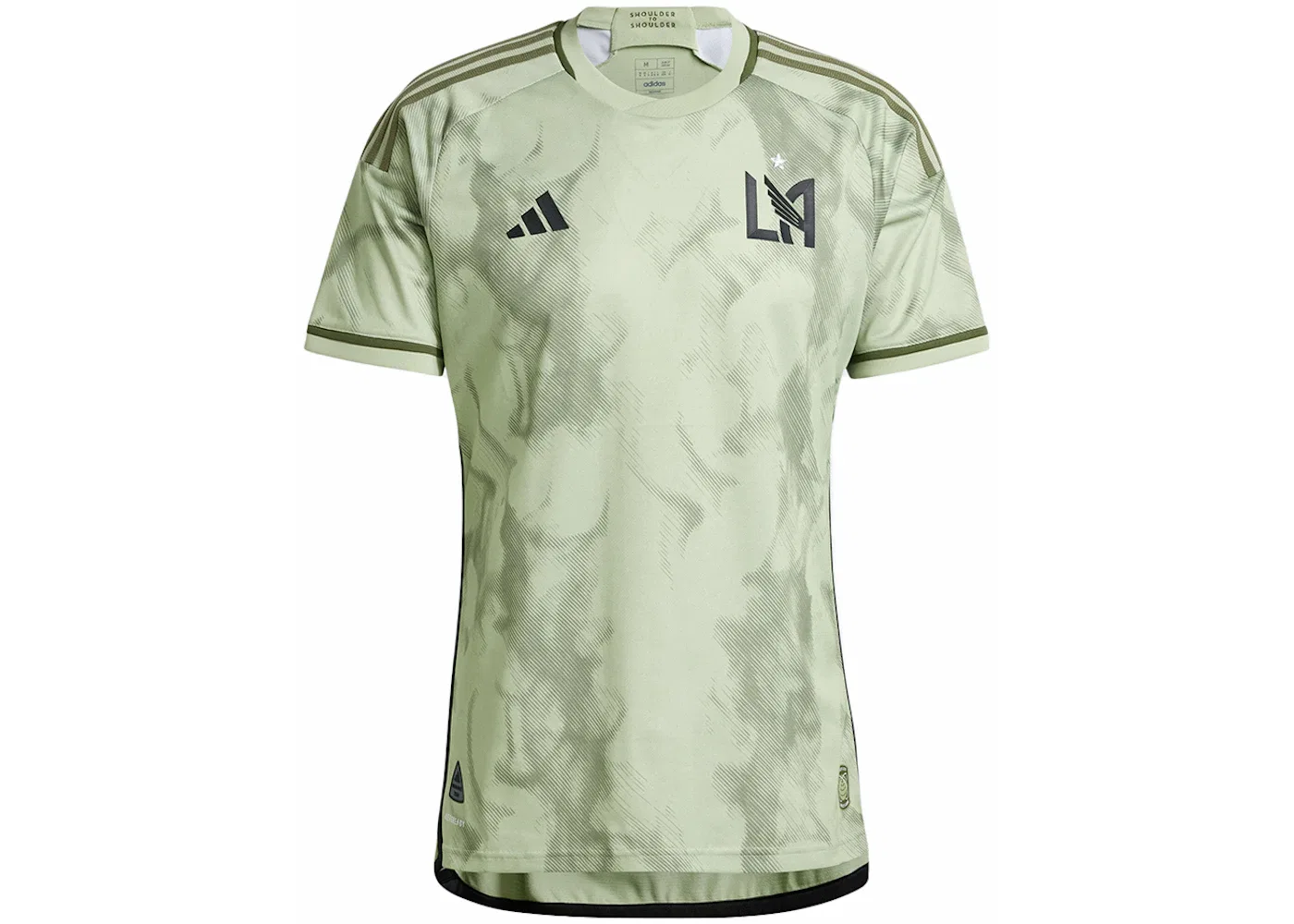 Мужская футбольная джерси с длинным рукавом Jersey Adidas, Magic Lime