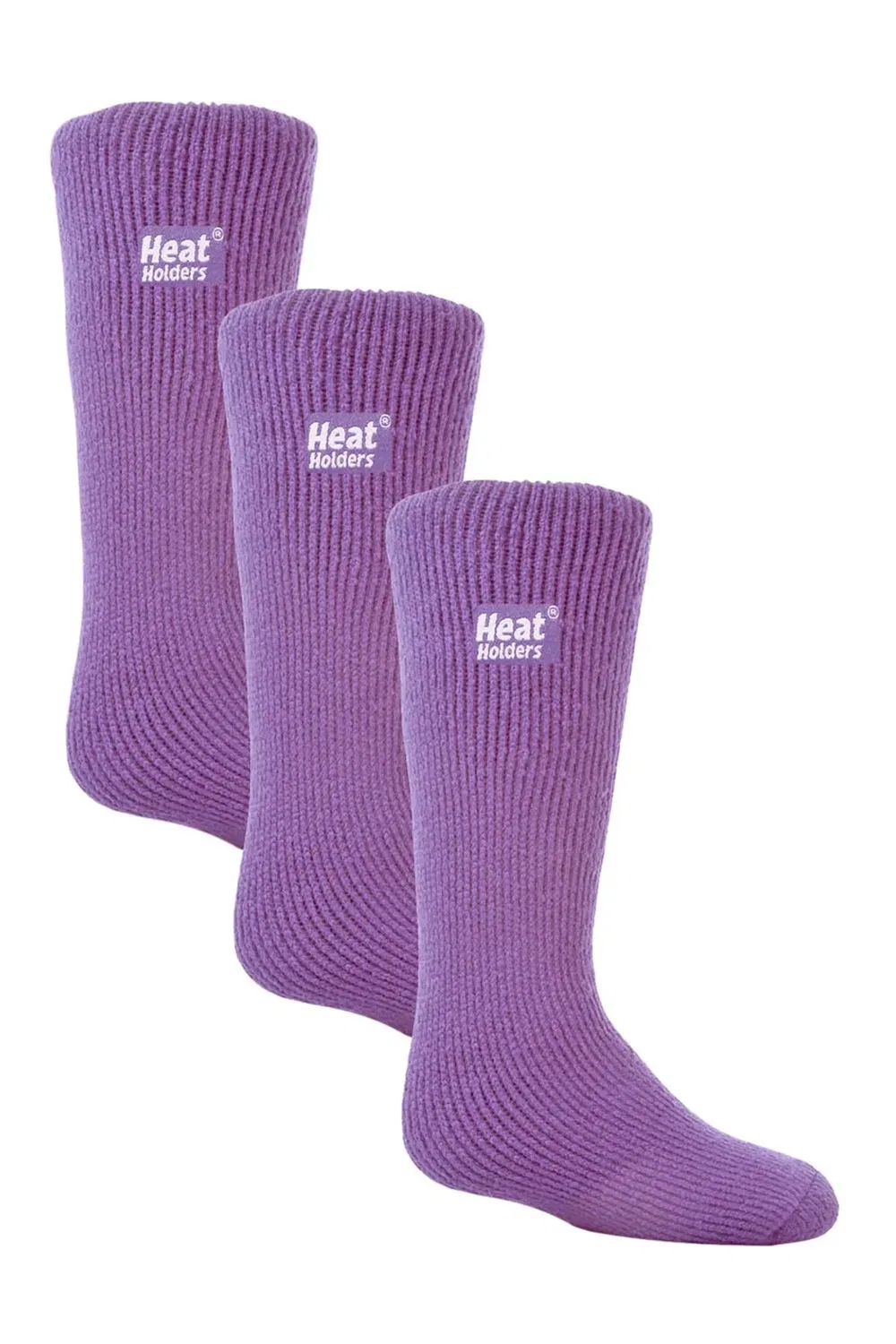 Детские утепленные носки 3 пары Heat Holders, Purple