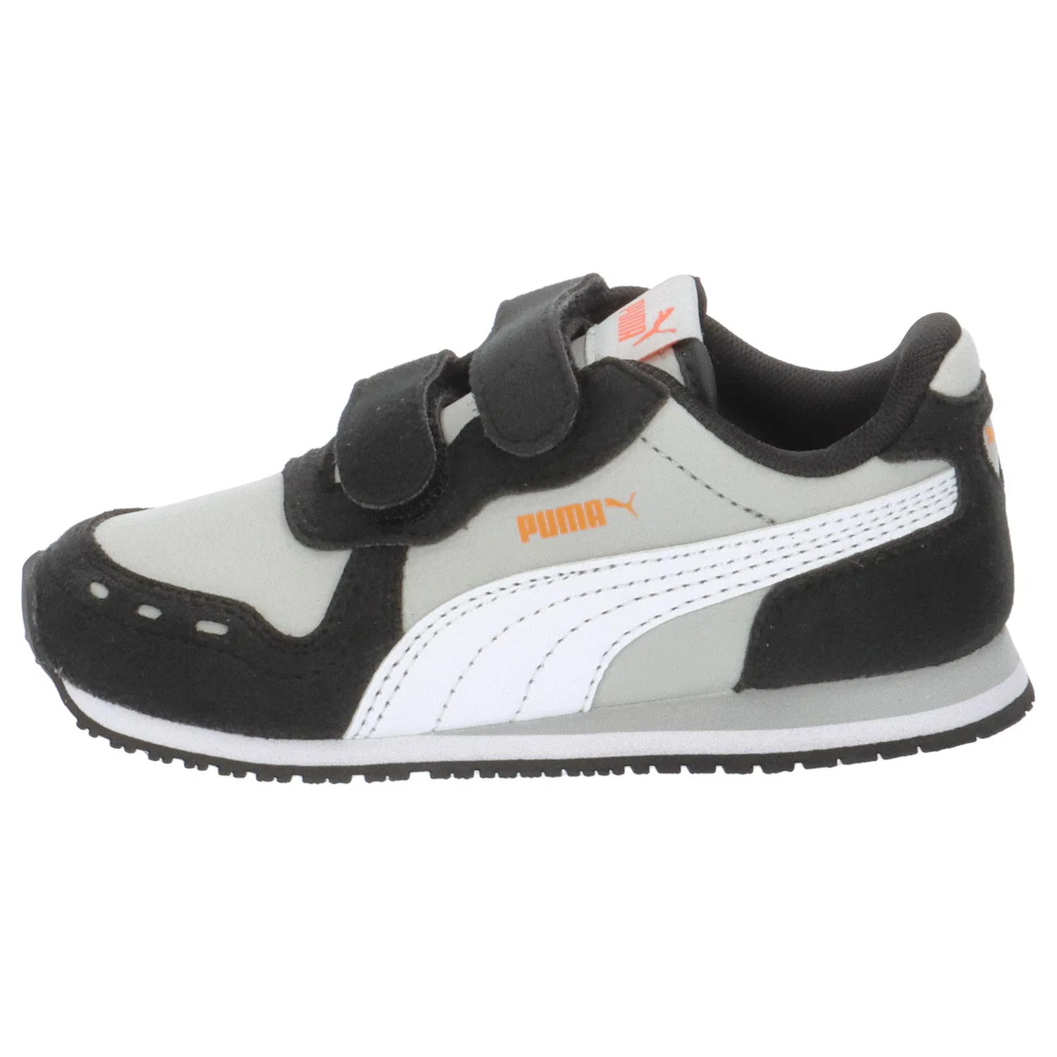 Детские кроссовки с ретро-дизайном Cabana Racer Puma, Hellgrau Schwarz — фото 2