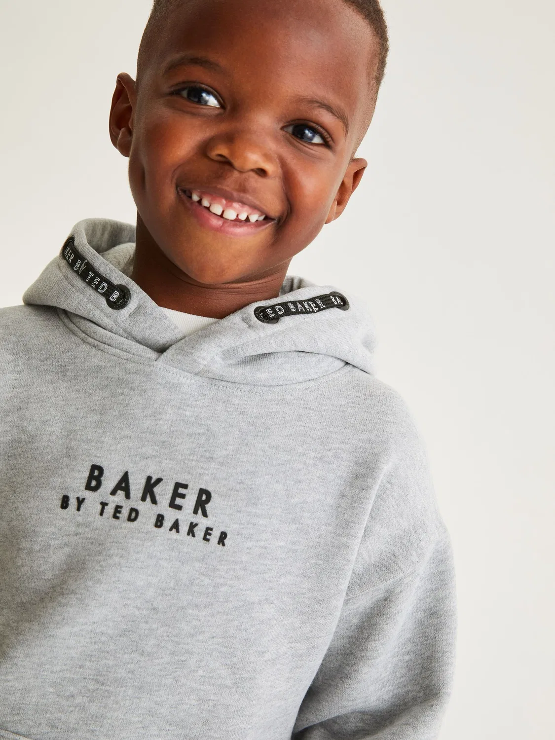 Худи Baker by Ted Baker, серая модель — фото 2