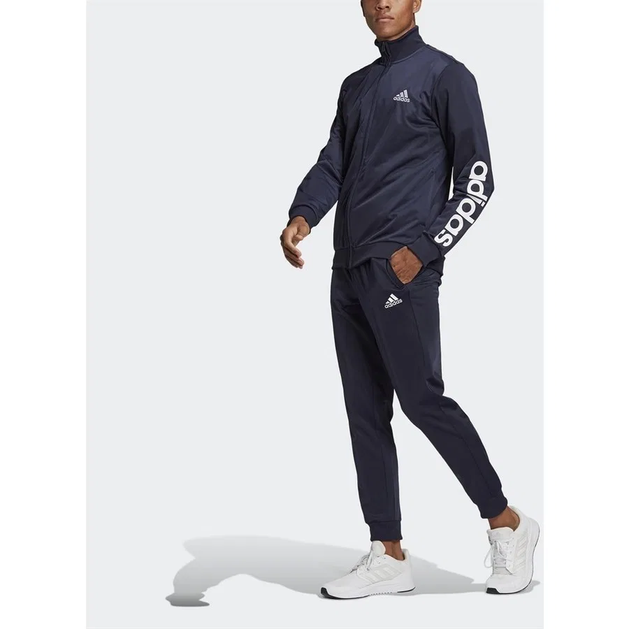 Спортивный костюм из полиэстера adidas Tracksuit Lin TR TT TS, Темно-синий